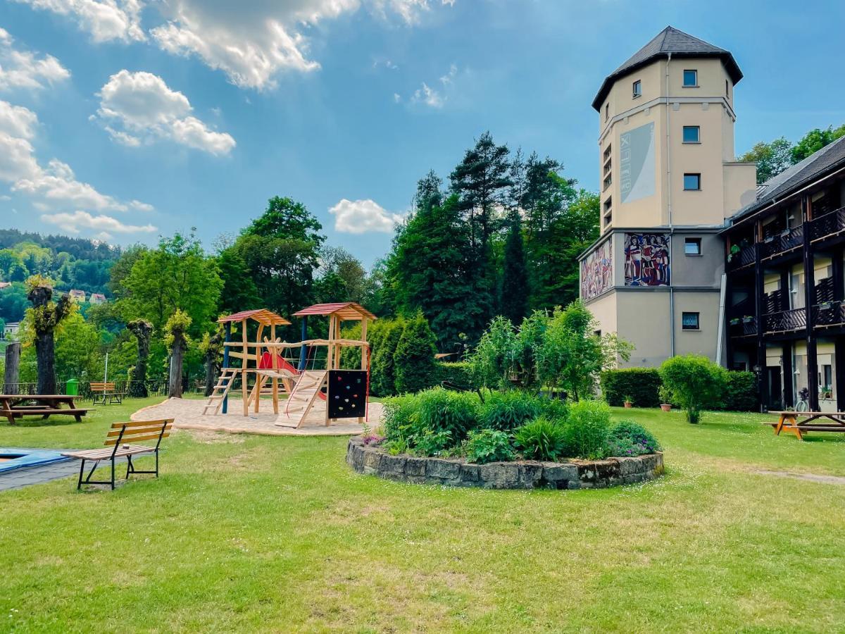 Aktiv-Hotel Stock & Stein Königstein an der Elbe Dış mekan fotoğraf